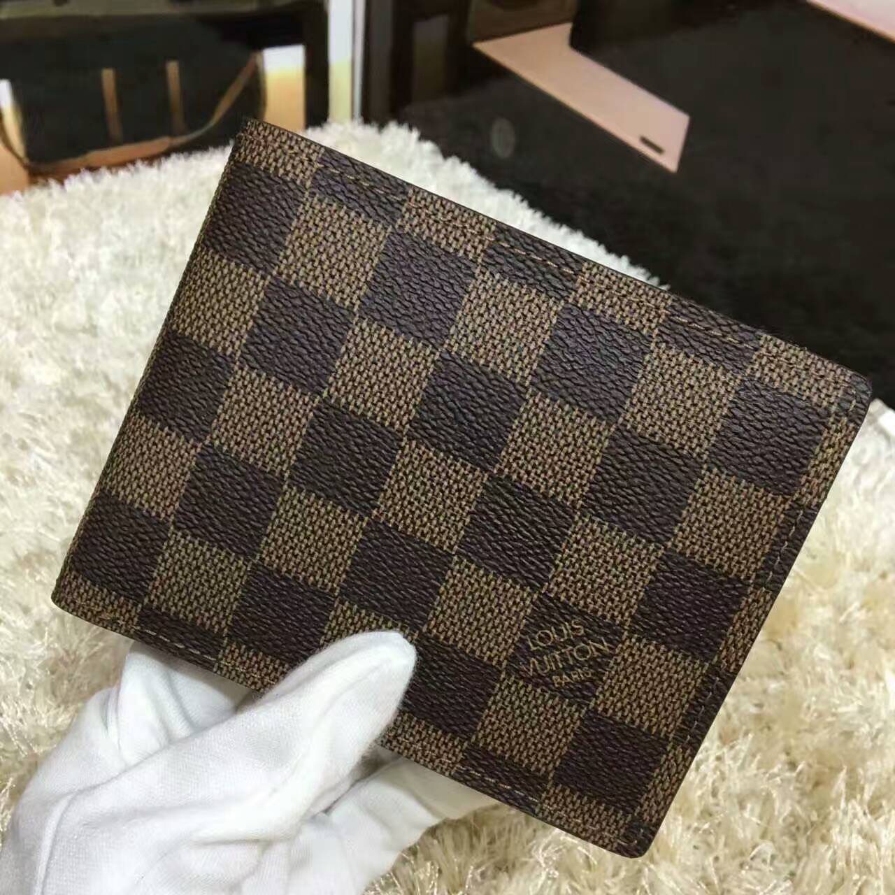 Louis vuitton Damier canvas florin wallet-N60011-txlv142