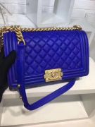 Túi xách Chanel Boy Lambskin Gold Hardware 25cm - TXCN016