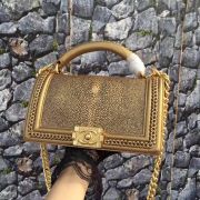 Túi Xách Chanel LeBoy Siêu Cấp ( Da Cá Đuối 25CM ) - TXCN020