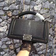 Túi Xách Chanel LeBoy Siêu Cấp ( Da Cá Đuối 25CM ) - TXCN022
