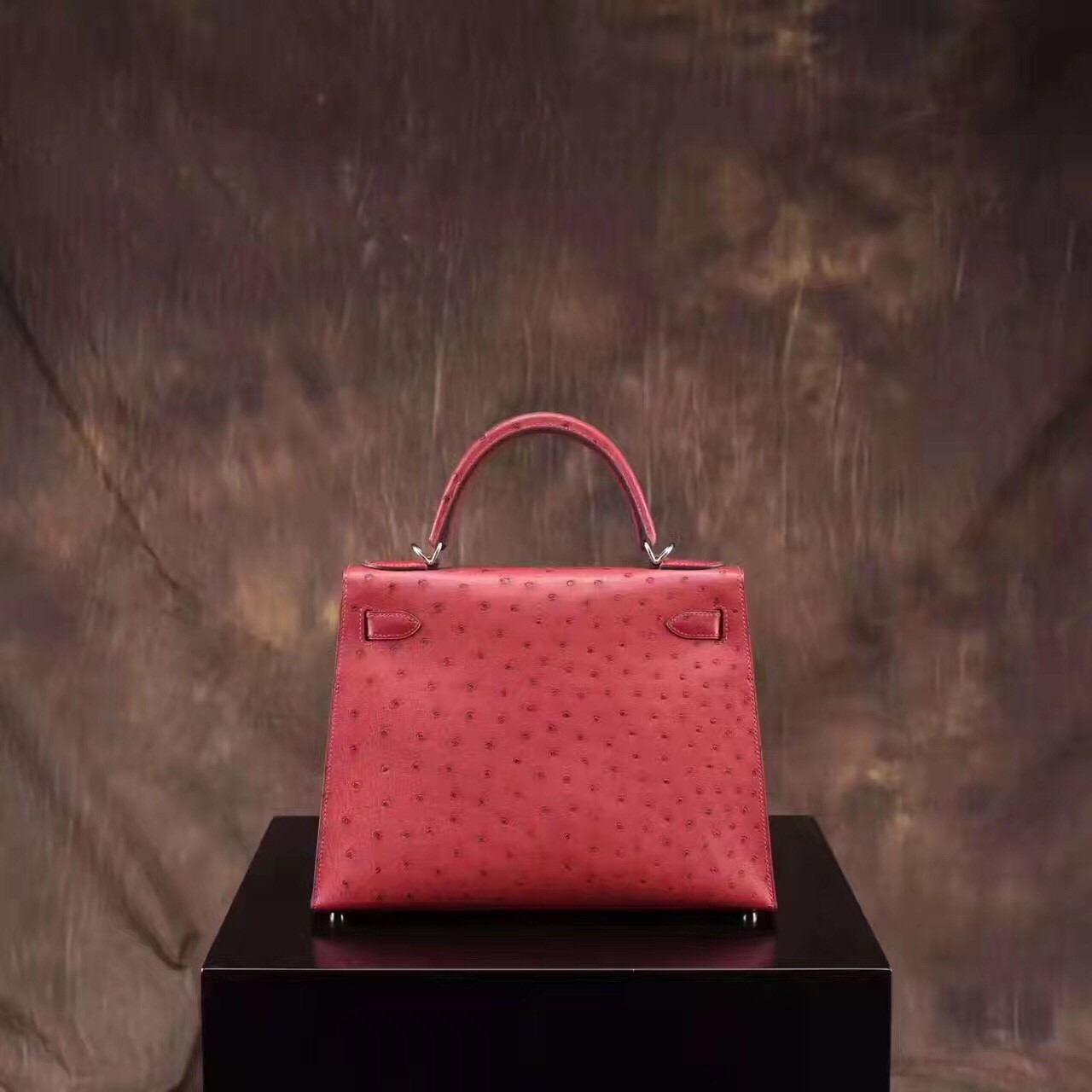 Túi Xách Hermes Kelly Siêu Cấp Da Đà Điểu - TXHM022 Túi Xách Hermes Kelly Siêu Cấp Da Đà Điểu - TXHM022