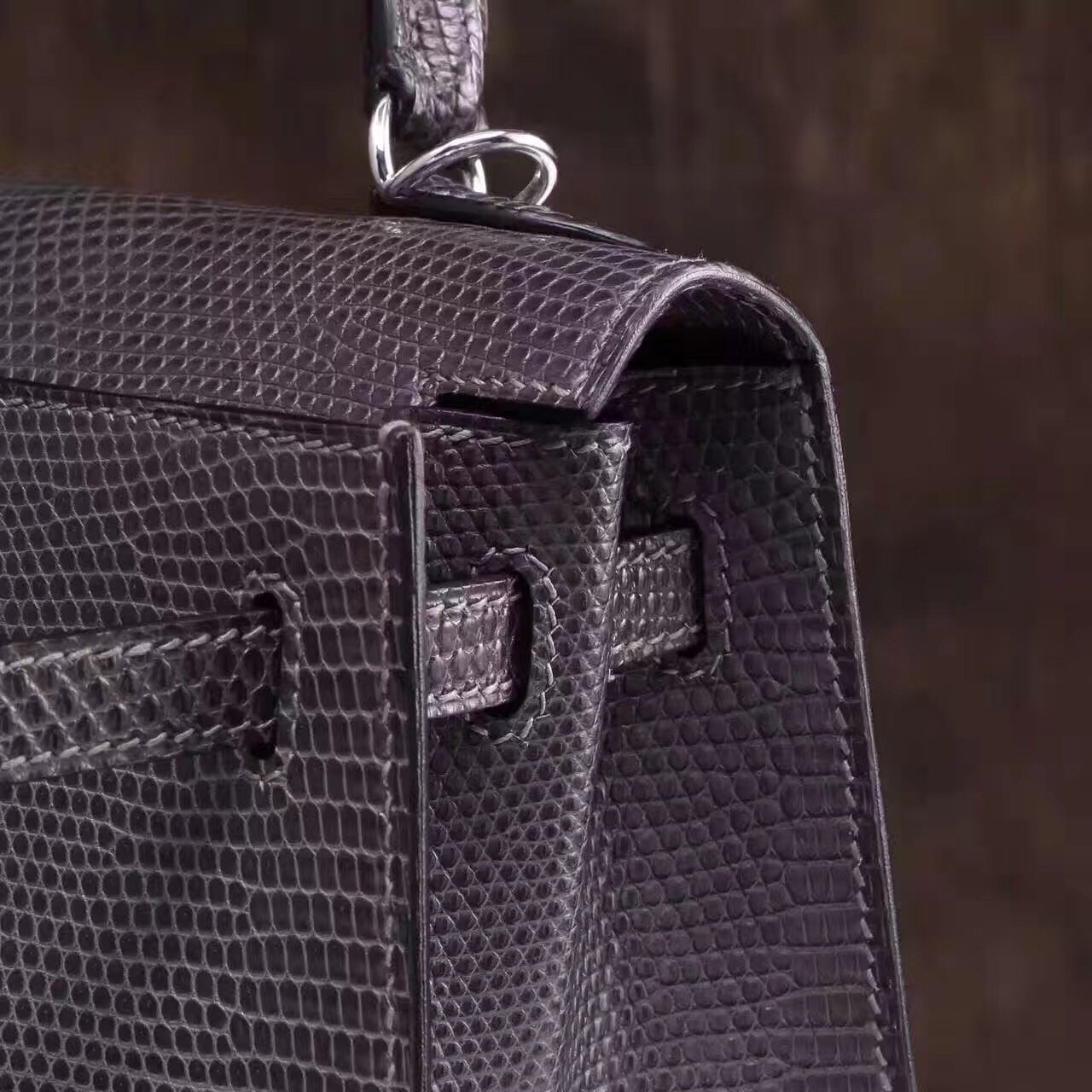 Túi Xách Hermes Kelly Siêu Cấp Da Kỳ Đà - TXHM027 Túi Xách Hermes Kelly Siêu Cấp Da Kỳ Đà - TXHM027