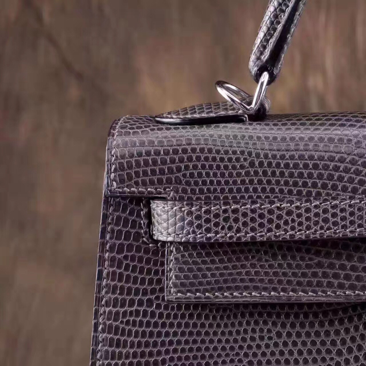 Túi Xách Hermes Kelly Siêu Cấp Da Kỳ Đà - TXHM027 Túi Xách Hermes Kelly Siêu Cấp Da Kỳ Đà - TXHM027