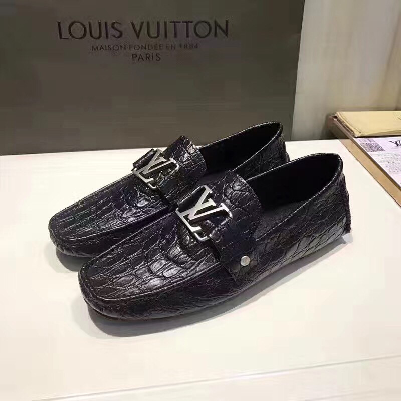 Giày lười nam Louis Vuitton siêu cấp - GNLV028