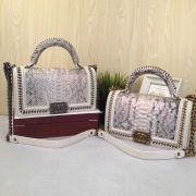 Túi xách Chanel Leboy da trăn siêu cấp - TXCN054