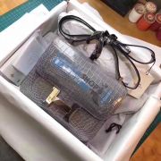 Túi xách Hermes Constance siêu cấp da cá sấu - TXHM032