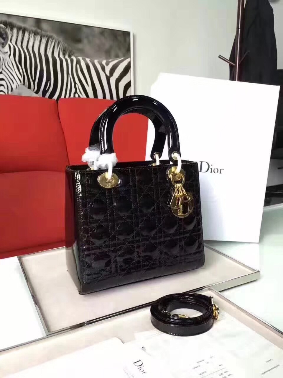 Túi xách Dior Lady siêu cấp - TXDO009