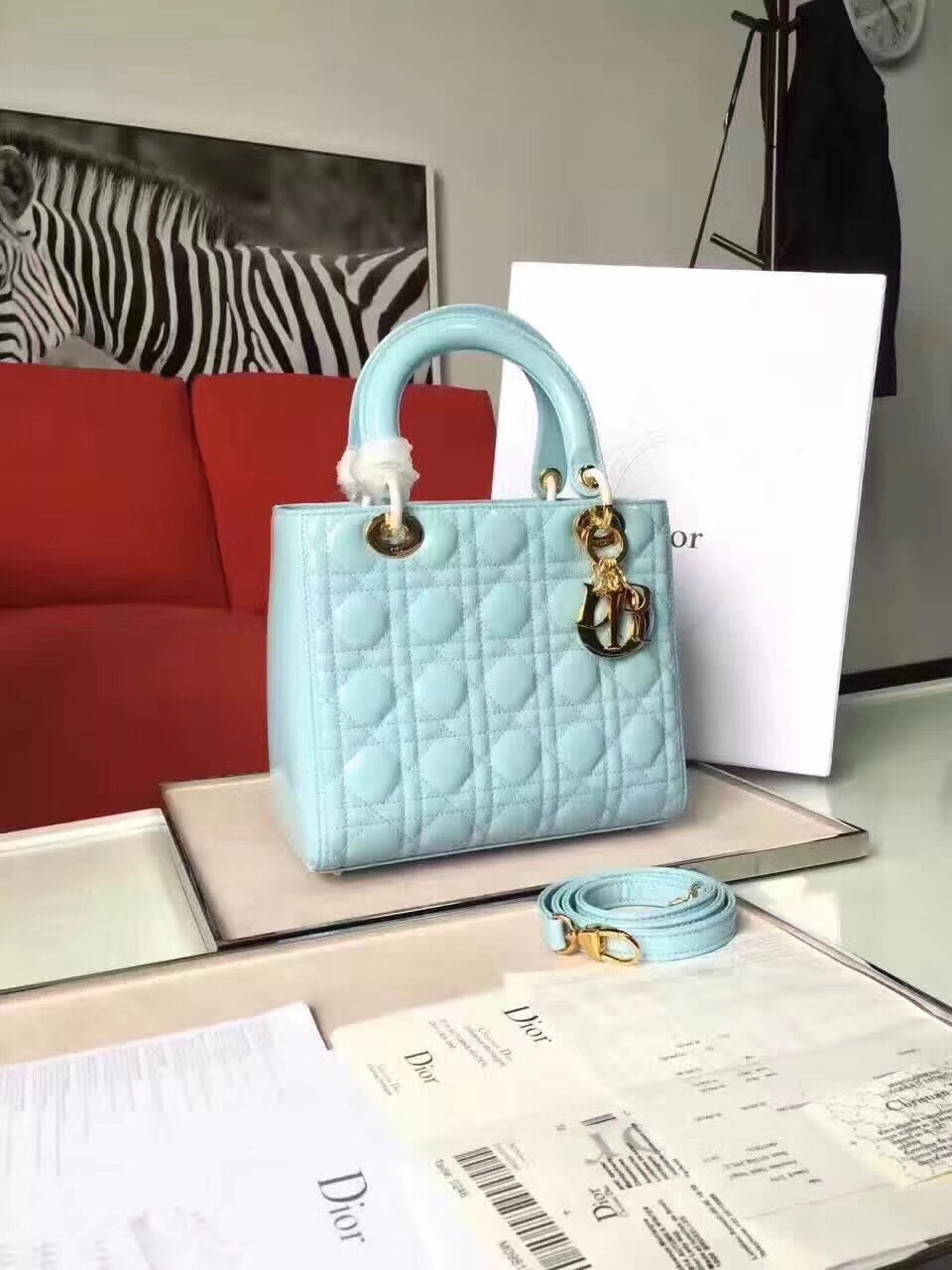 Túi xách Dior Lady siêu cấp - TXDO012