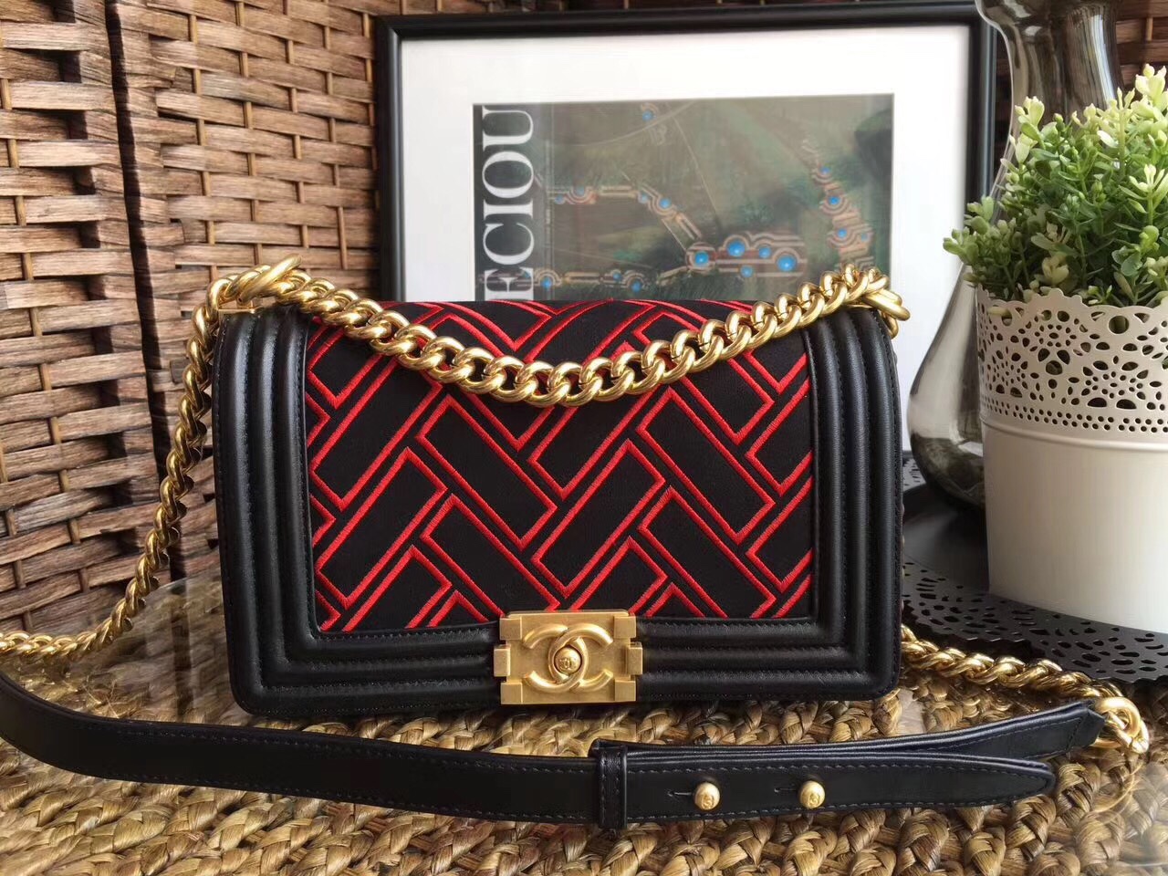 Túi xách Chanel boy siêu cấp - TXCN101