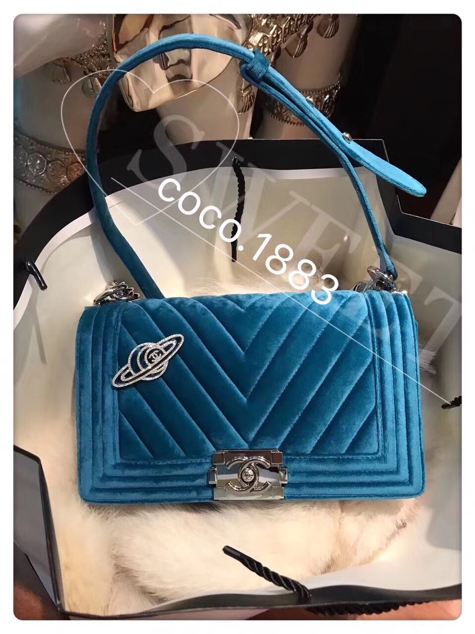 Túi xách Chanel Boy siêu cấp - TXCN104