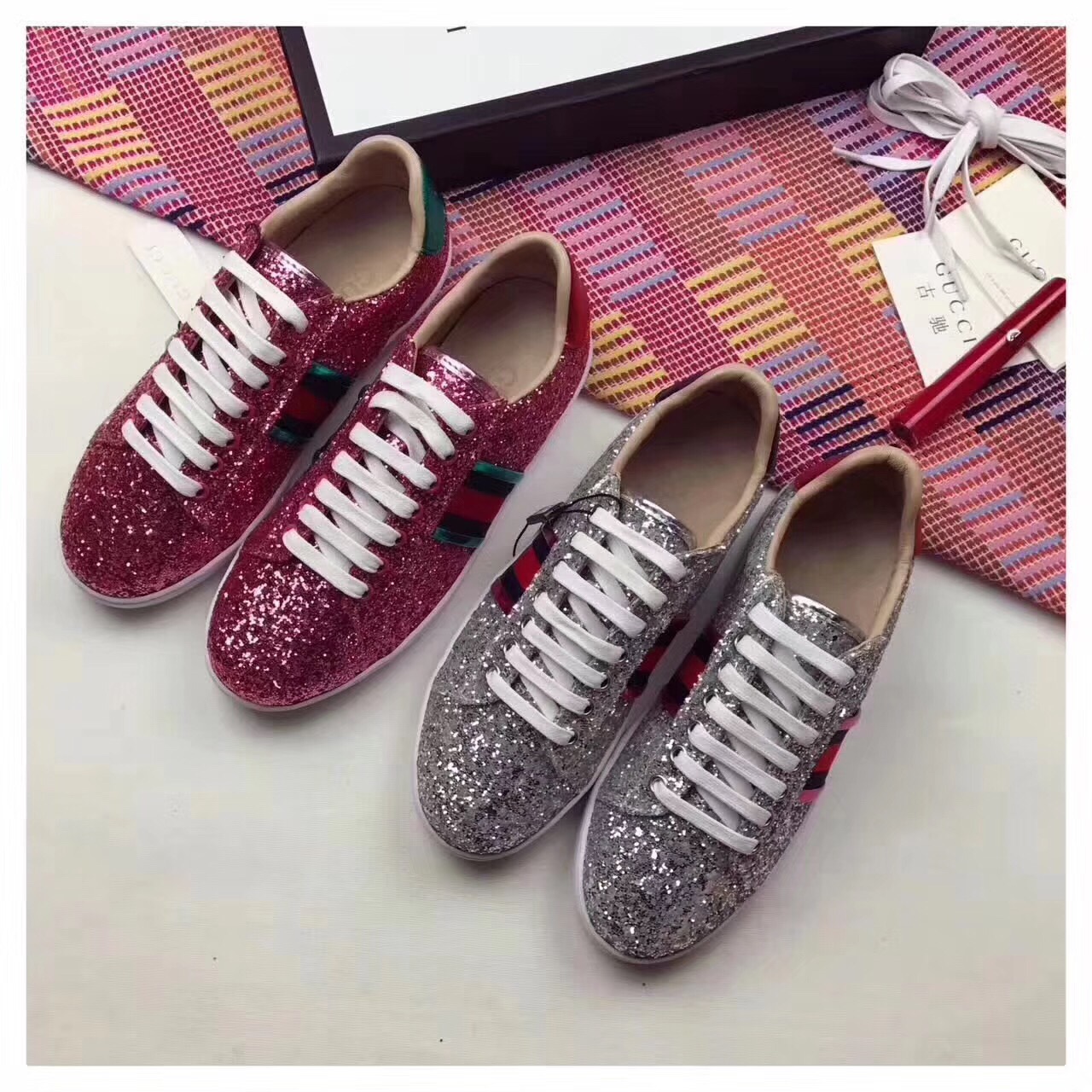 Giày nữ Gucci siêu cấp - GNGC010