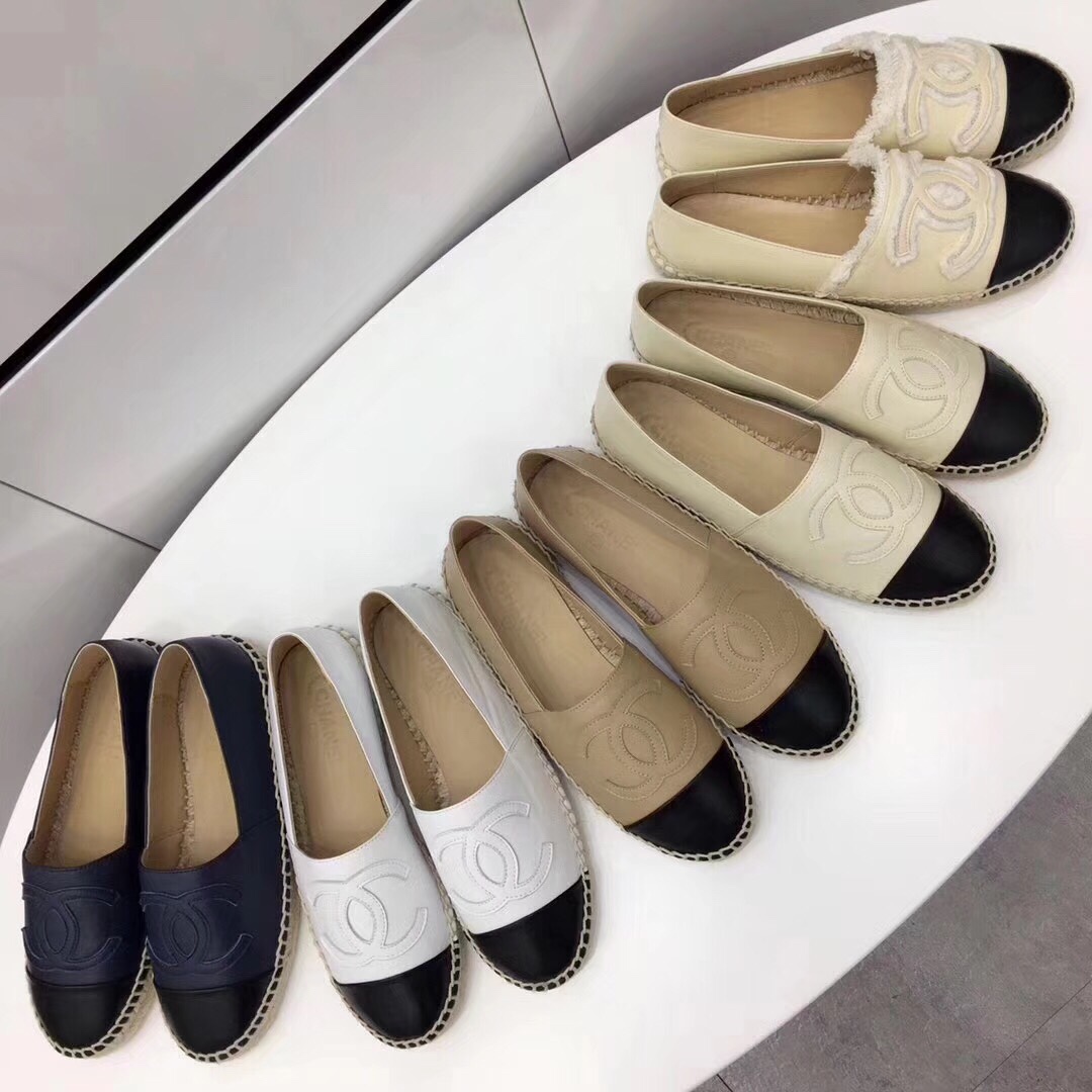 Giày Chanel đế cói siêu cấp - GNCN033