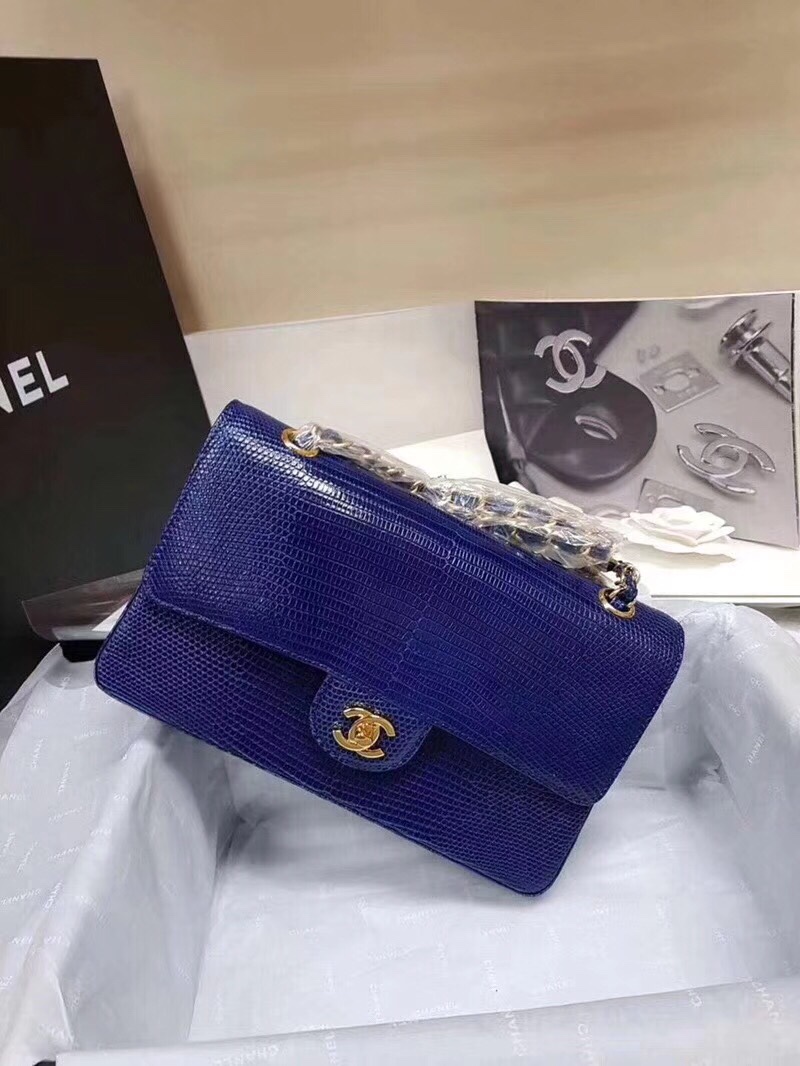 Túi xách Chanel Classic da kỳ đà VIP - TXCN222