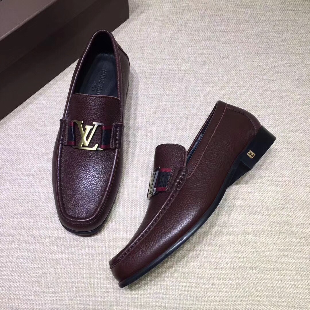 Giày lười nam Louis Vuitton siêu cấp - GNLV061