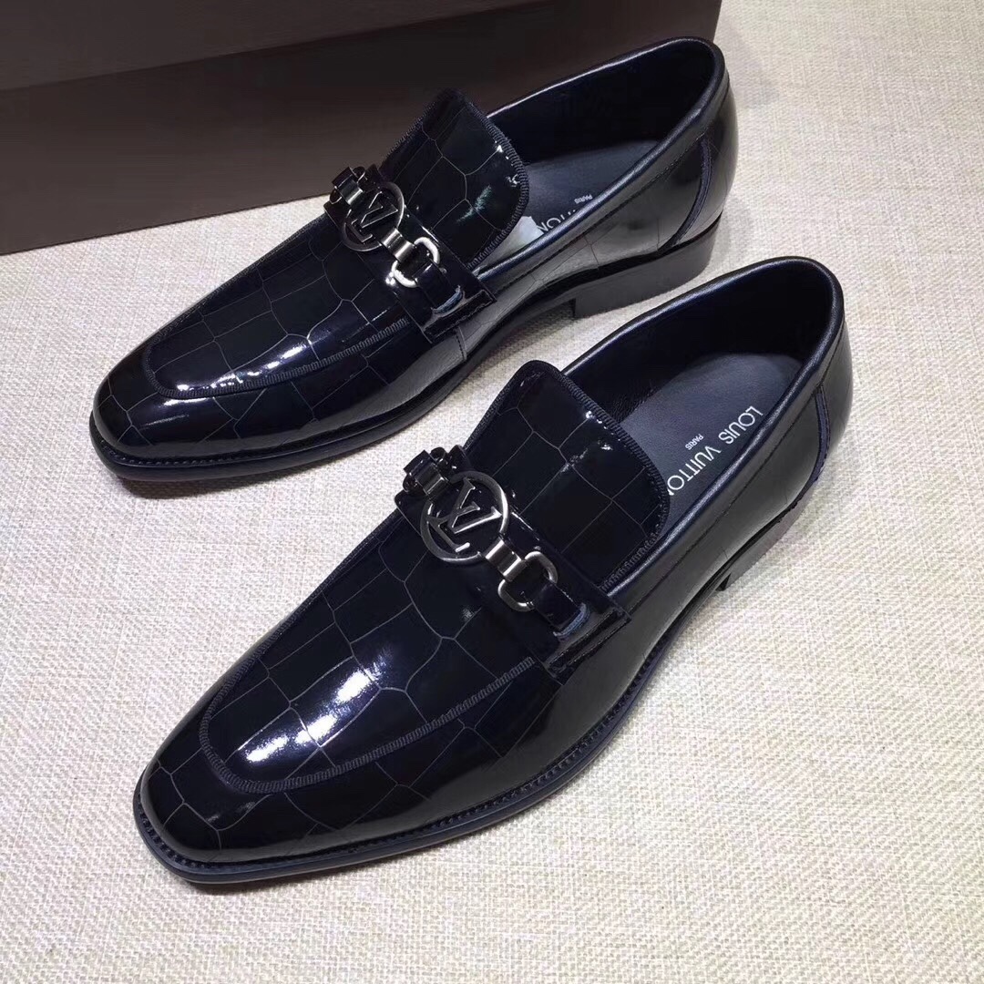 Giày lười nam Louis Vuitton siêu cấp - GNLV063