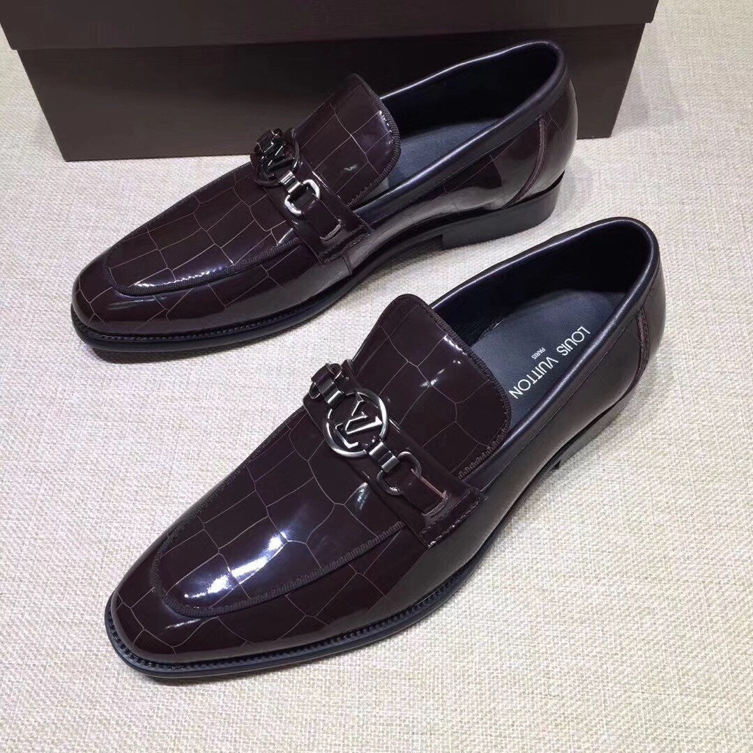 Giày lười nam Louis Vuitton siêu cấp - GNLV064