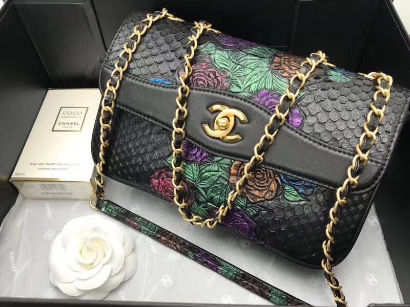 Túi xách Chanel da trăn siêu cấp VIP - TXCN278