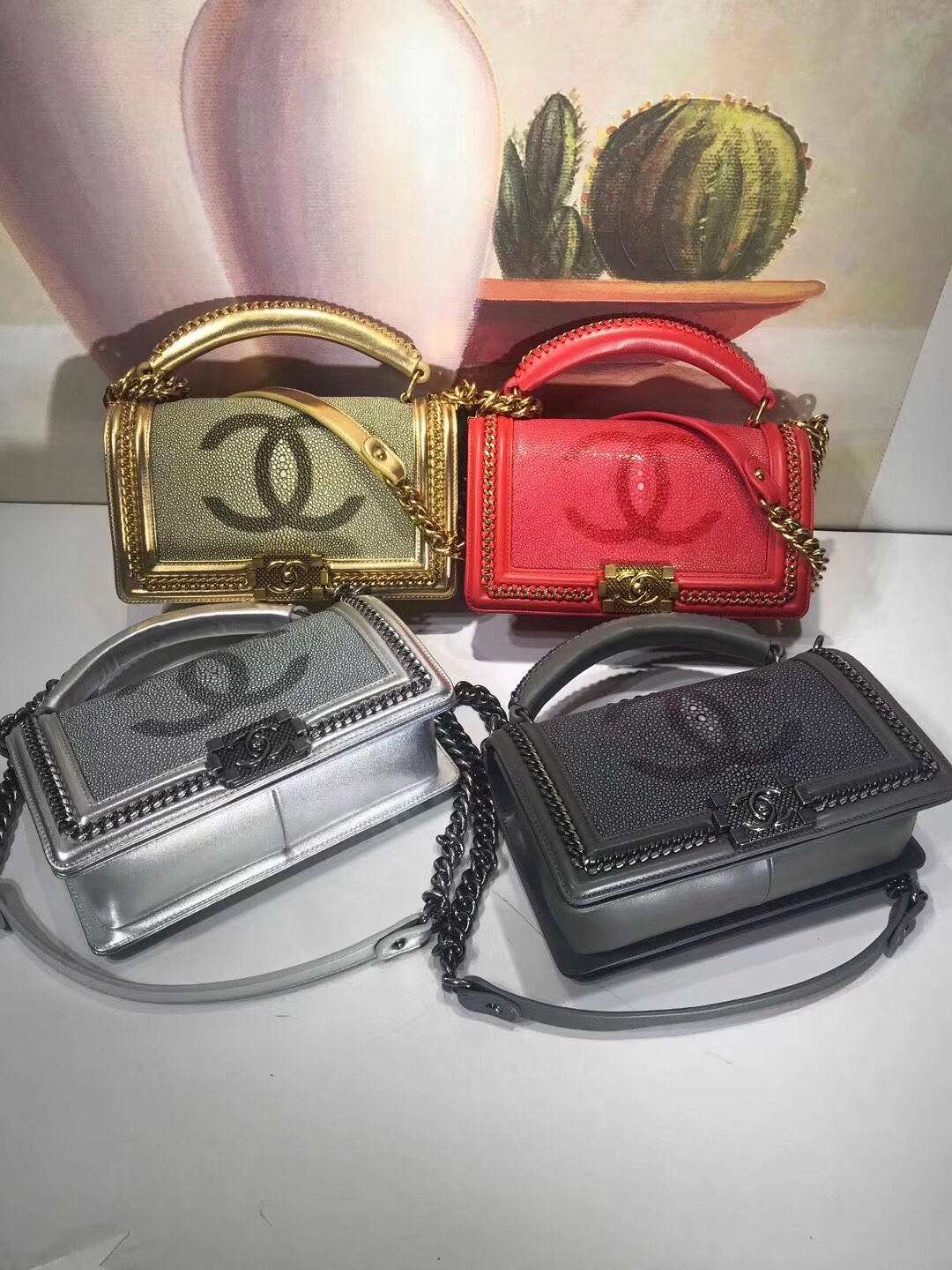 Túi xách Chanel Boy siêu cấp VIP - TXCN308