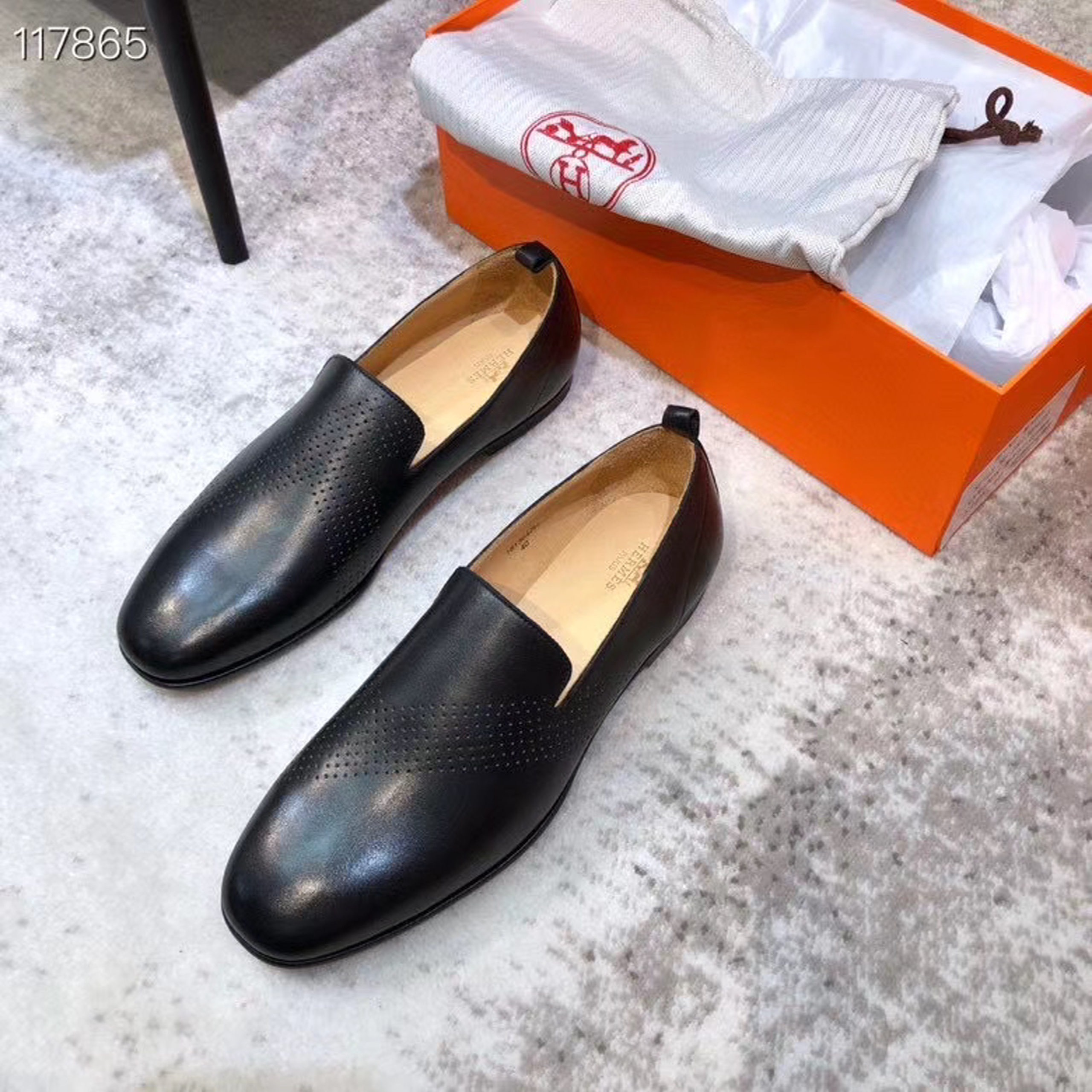 Giày nam Hermes Siêu Cấp RLCHM0559