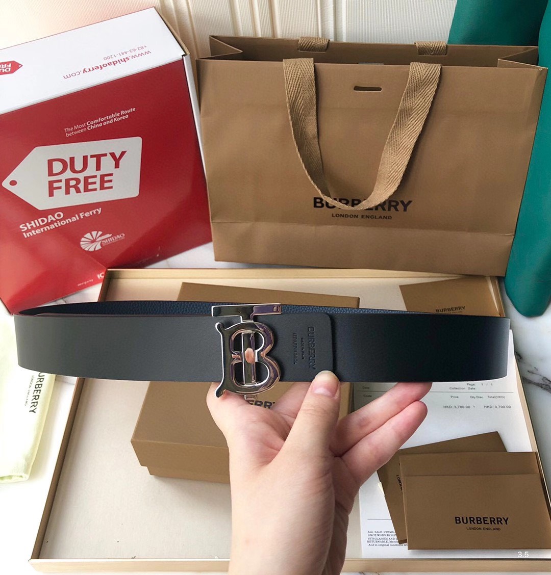 Thắt lưng nam Burberry Siêu Cấp RLCBBR0751