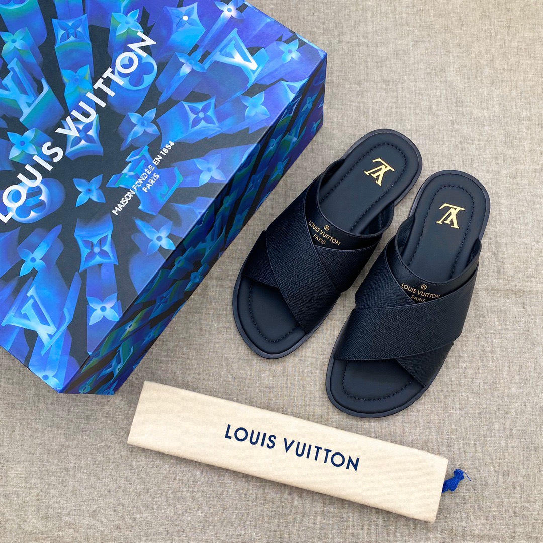 Dép nam Louis Vuitton Siêu Cấp RLCLV0869