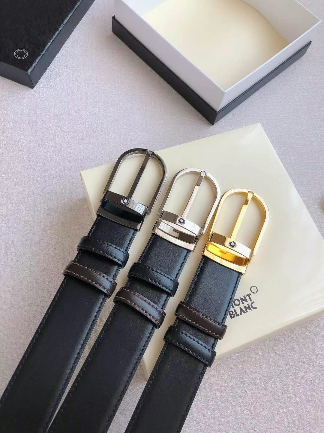 Thắt lưng nam Mont Blanc Siêu Cấp RLCMB0898