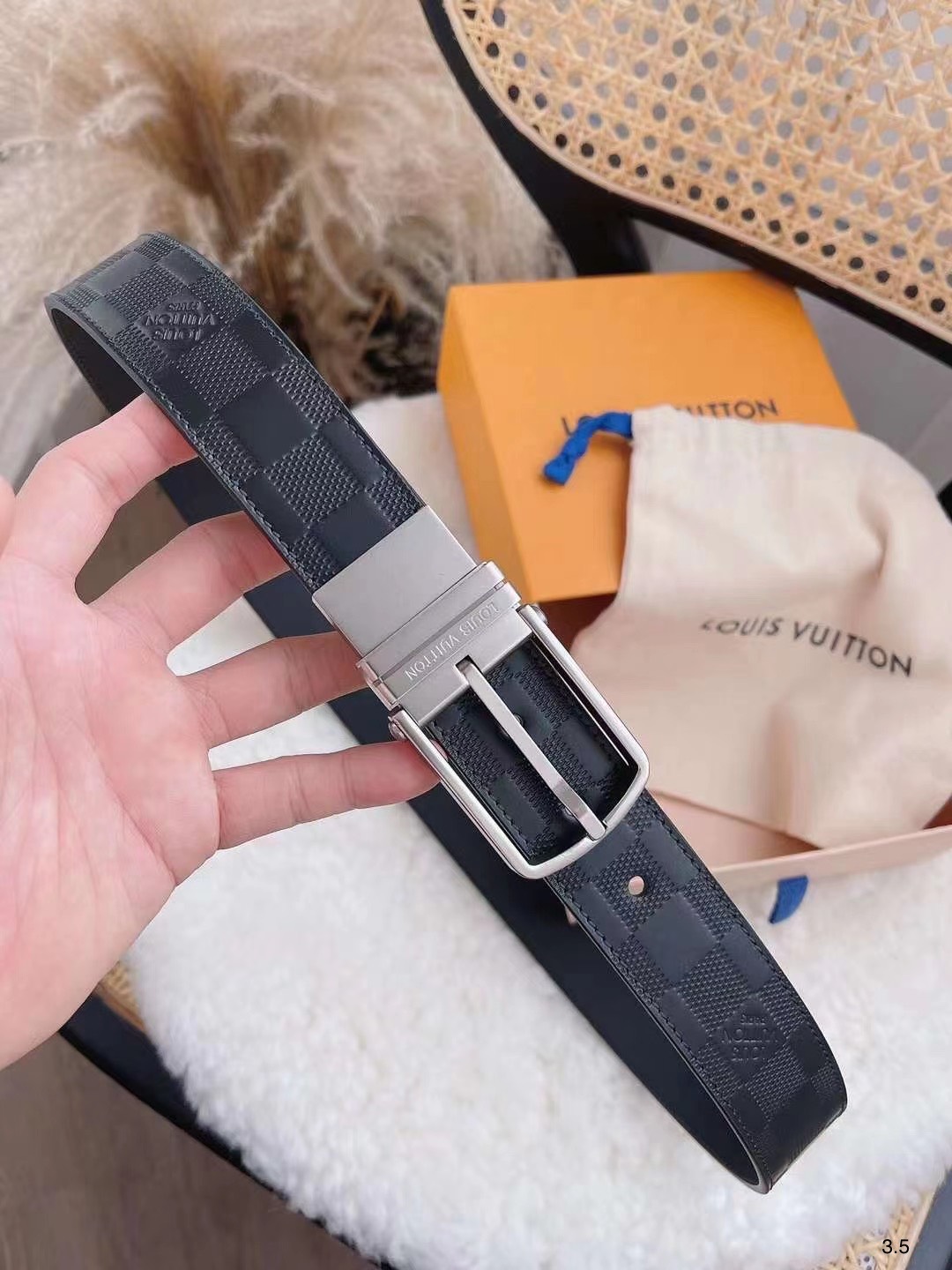 Thắt lưng nam Louis Vuitton Siêu Cấp RLCLV1283