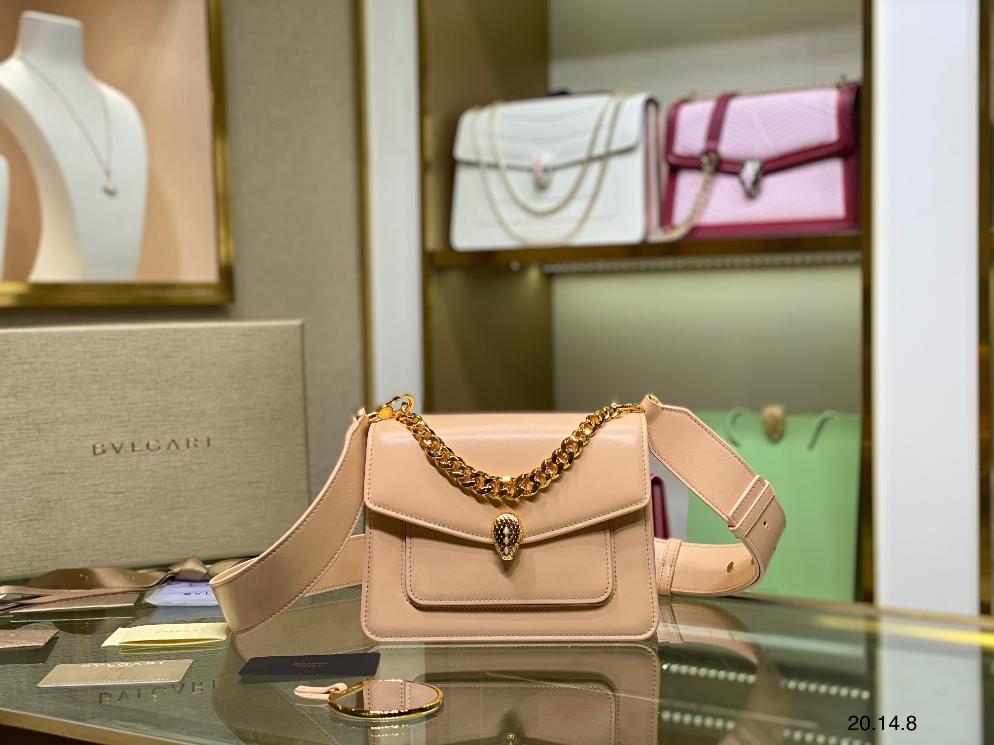 Túi Xách Nữ BVLgari Siêu Cấp RLCBVL1366