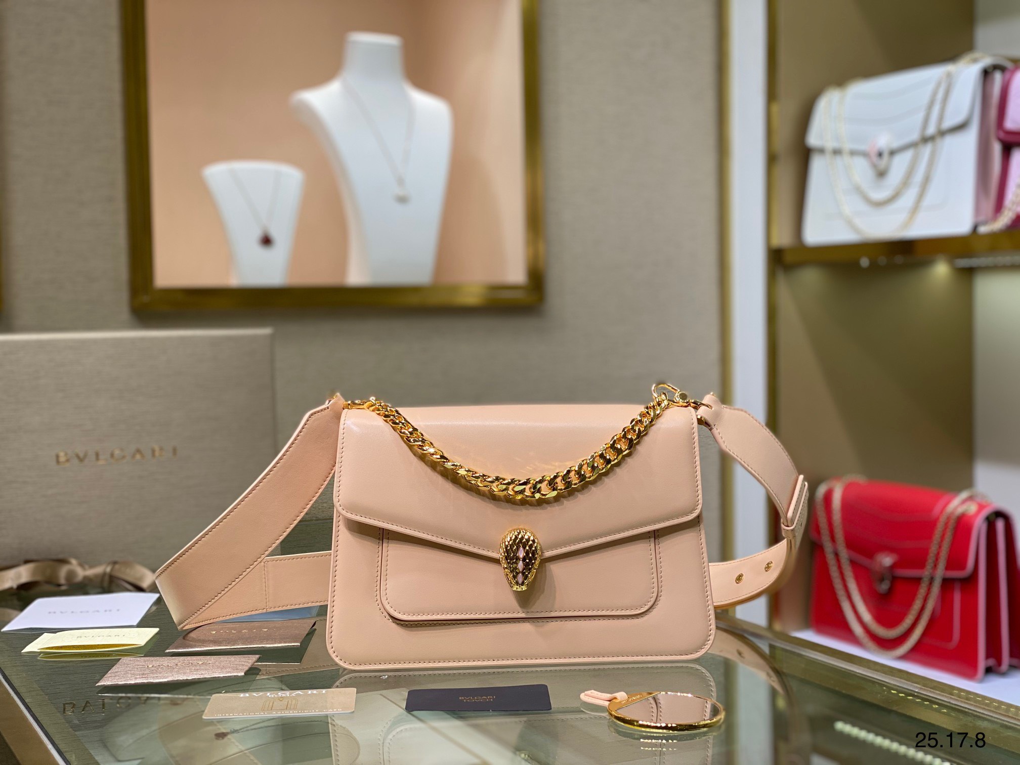 Túi Xách Nữ BVLgari Siêu Cấp RLCBVL1367