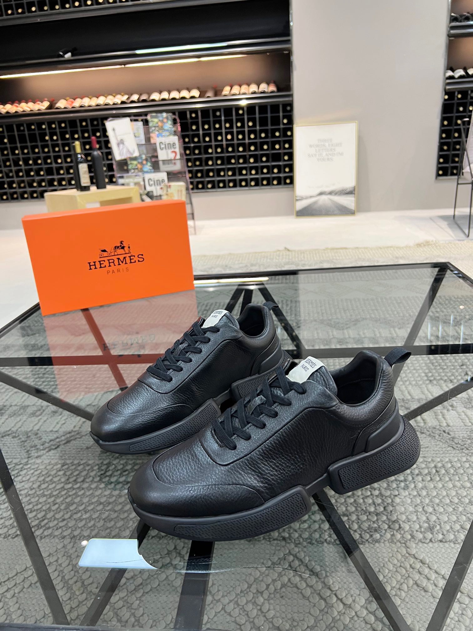 Giày nam Hermes Siêu Cấp RLCHM1617