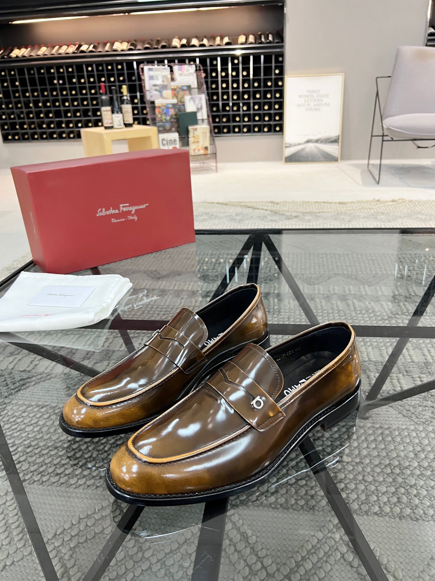 Giày nam Salvatore Ferragamo Siêu Cấp RLCSVT1623