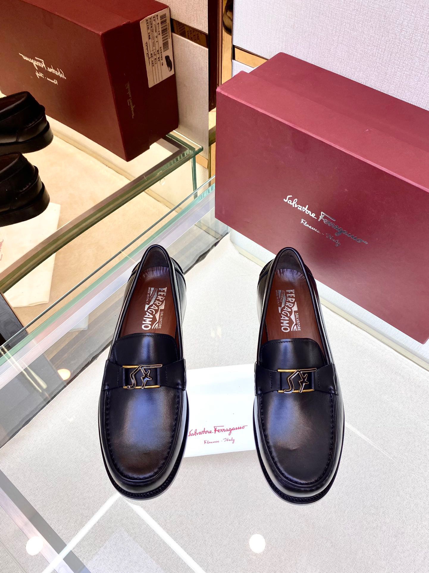 Giày nam Salvatore Ferragamo Siêu Cấp RLCSVT1818