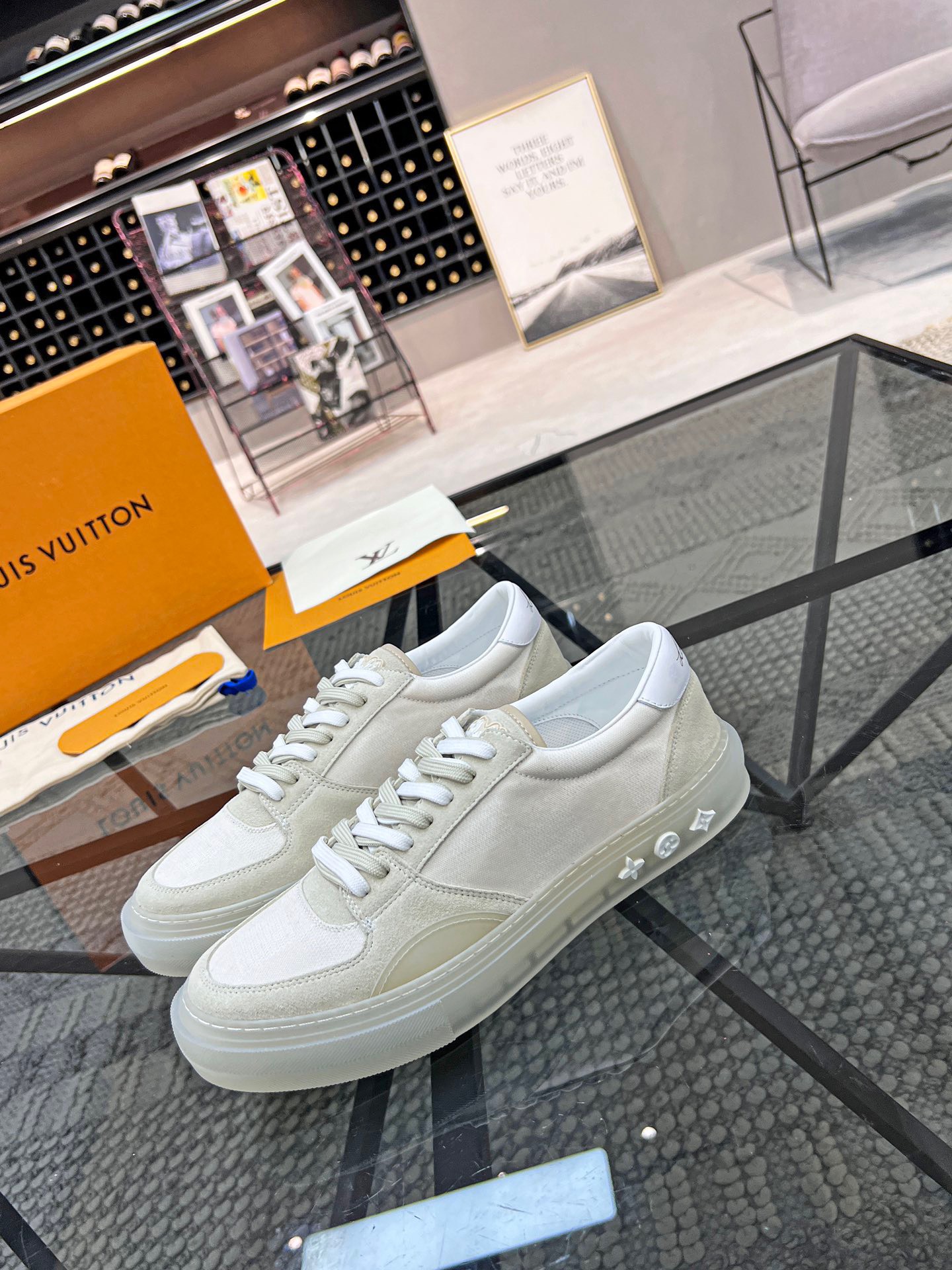 Giày nam Louis Vuitton Siêu Cấp RLCLV2208