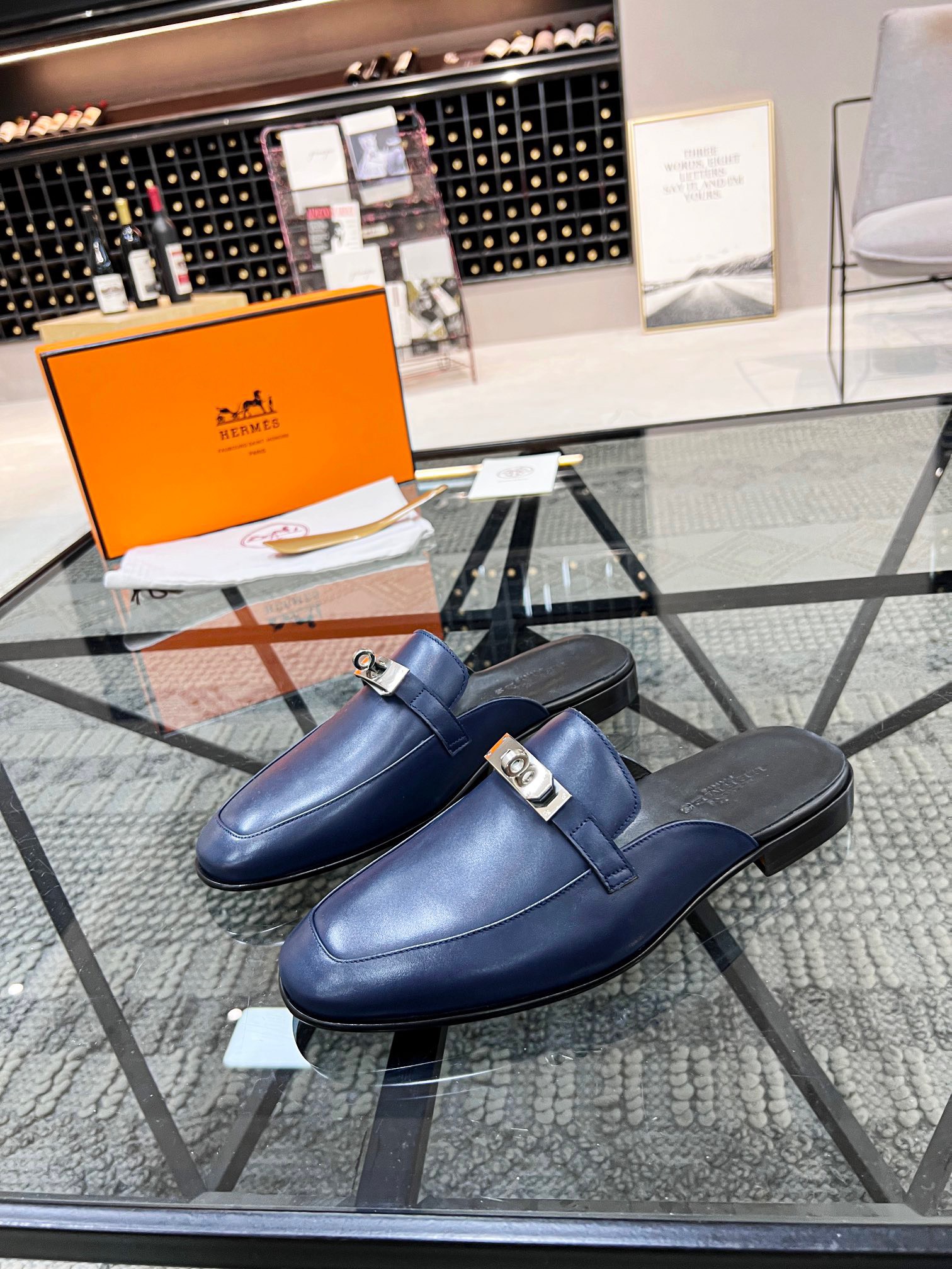 Giày nam Hermes Siêu Cấp RLCHM2249