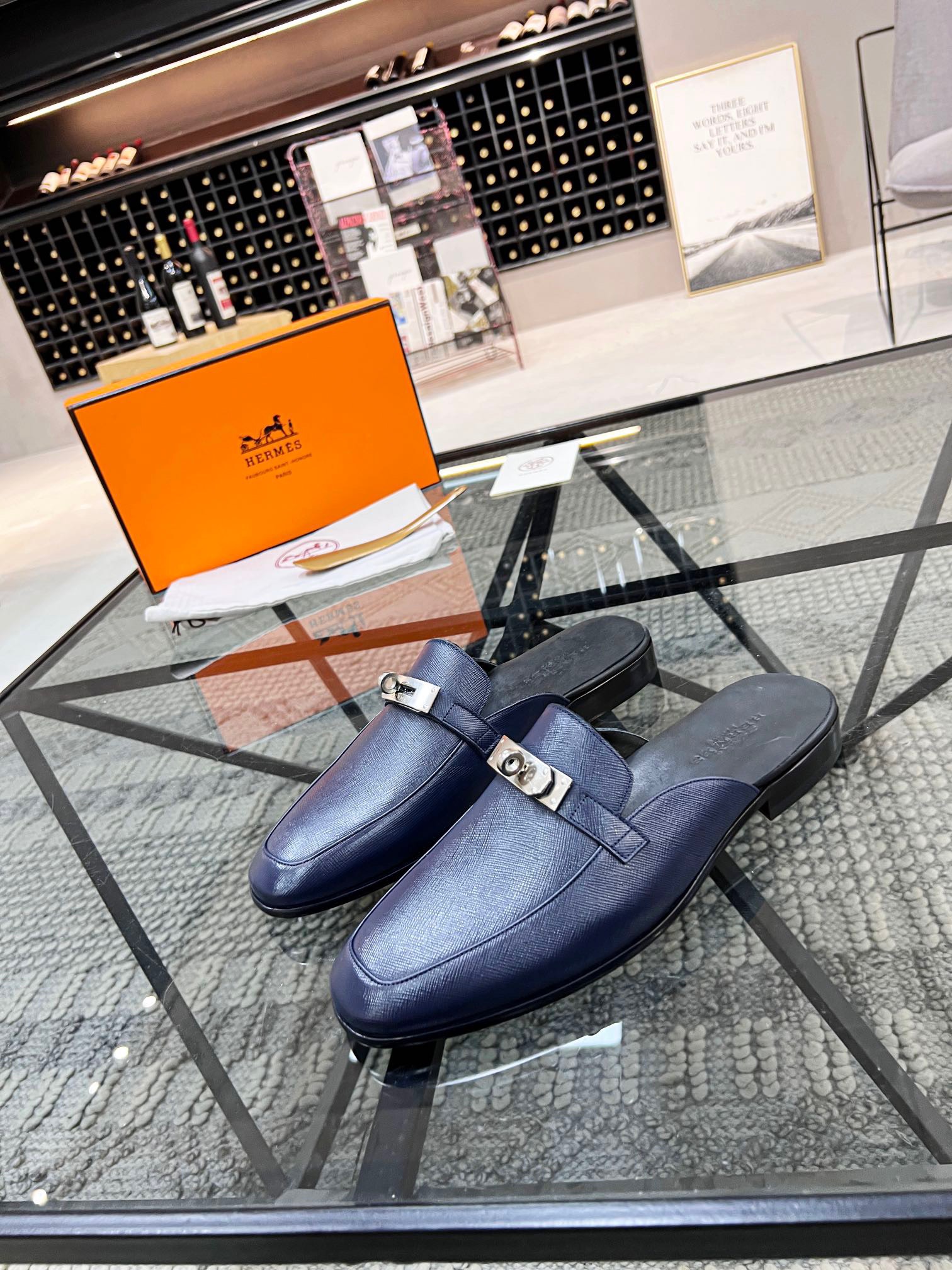 Giày nam Hermes Siêu Cấp RLCHM2251