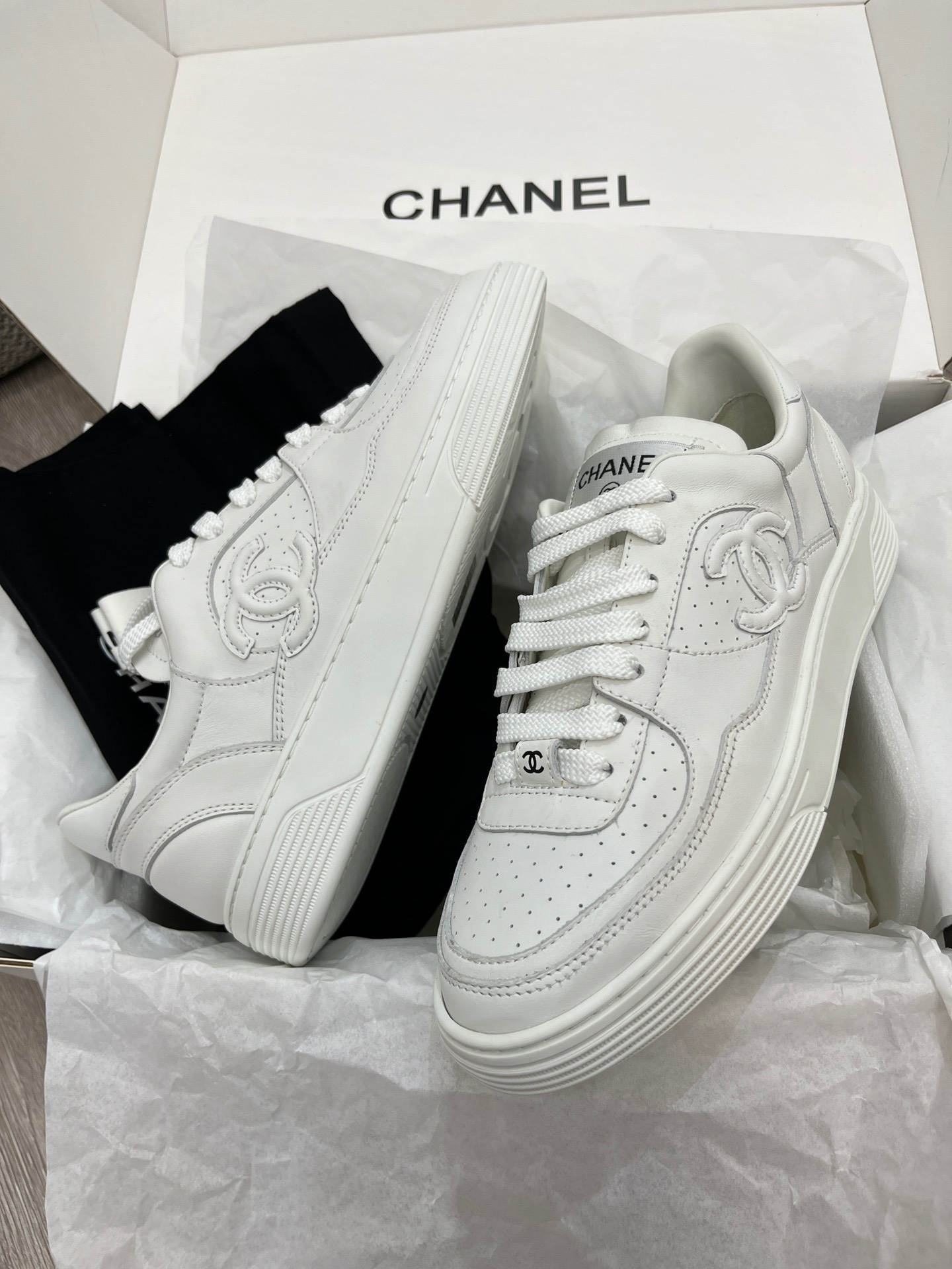 Giày nữ Chanel siêu cấp RLCCN2840