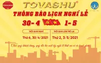 LỊCH NGHỈ LỄ 30/4 VÀ 1/5 NĂM 2021