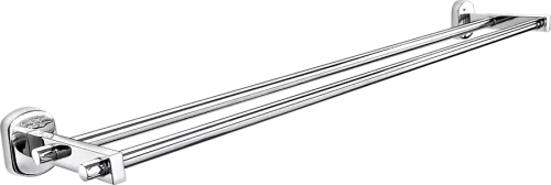 Treo khăn đôi nắp ovan 304-C7