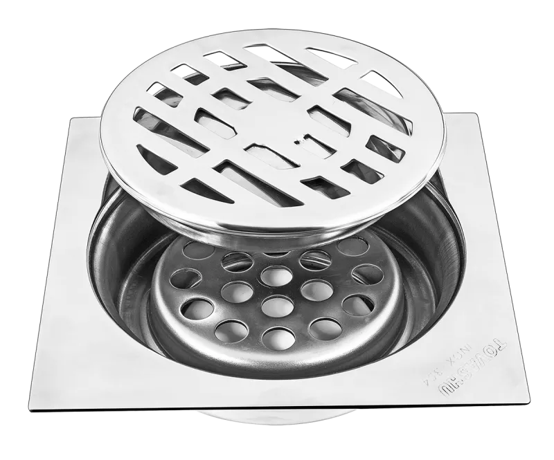 Thoát sàn 1 tấc 5 (inox 304) HGL