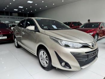 Vios G 2018 màu vàng cát