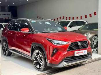 Toyota Yaris Cross 2024 thuần xăng màu cam nóc đen