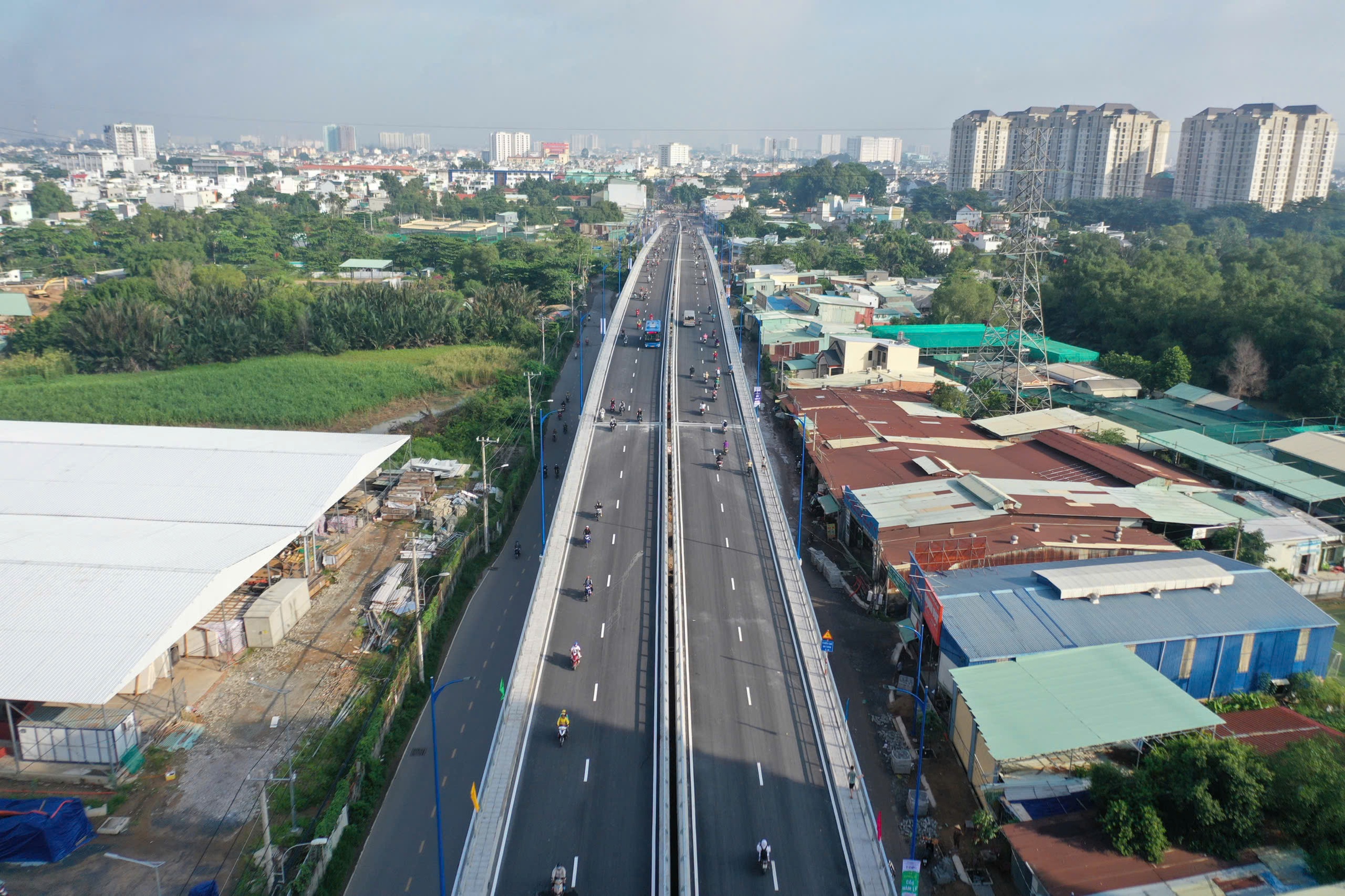 Thêm một dự án Tổng công ty Thăng Long tham gia thi công thông xe