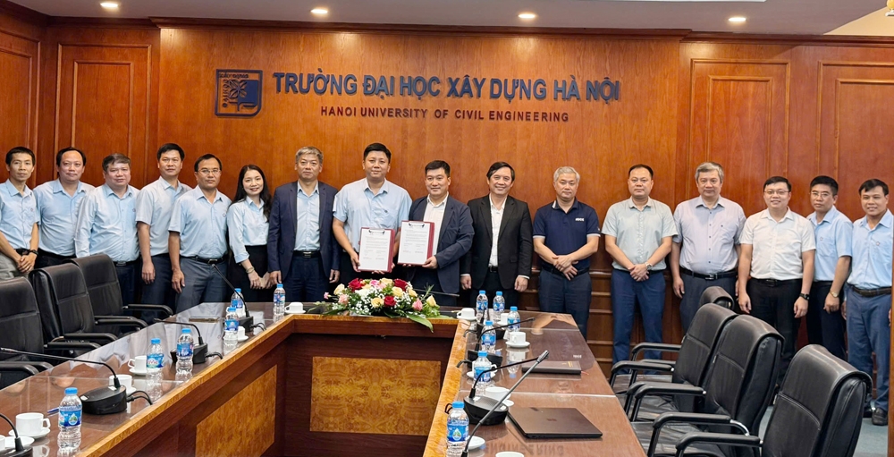 Trường Đại học Xây dựng Hà Nội ký kết thỏa thuận hợp tác với Tổng Công ty Thăng Long – CTCP