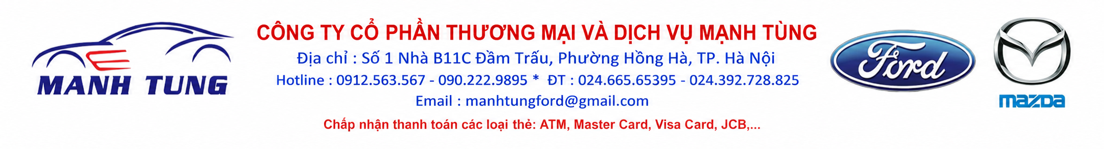 CÔNG TY CỔ PHẦN THƯƠNG MẠI VÀ DỊCH VỤ MẠNH TÙNG