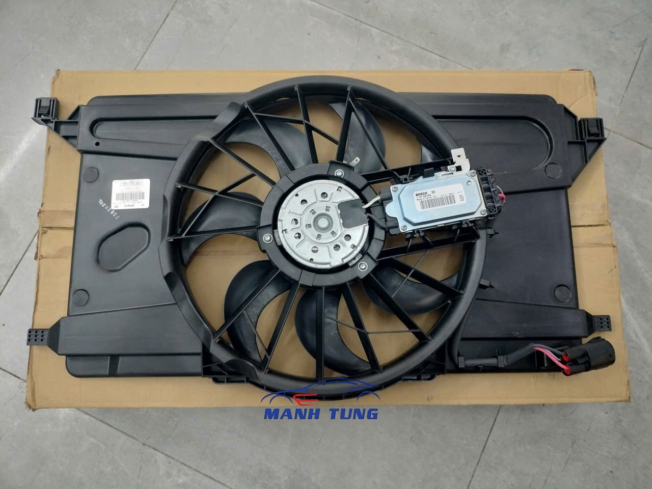 Cụm quạt két nước, Mazda 3 2004 1.6 - Z60115025F