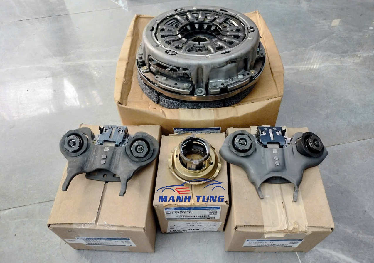 Bộ côn ly hợp kép, Fiesta,Ecosport , Focus 1.5 - KTFA6P7C601AB - AE8Z7B546C - F1FZ7B546B