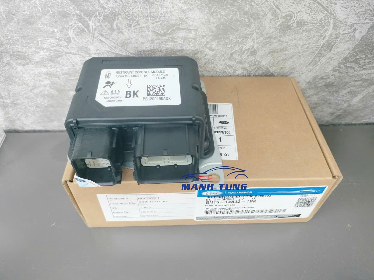 Hộp điều khiển túi khí, Ecosport 1.5 2018 - 2021 - GN1514B321BJ