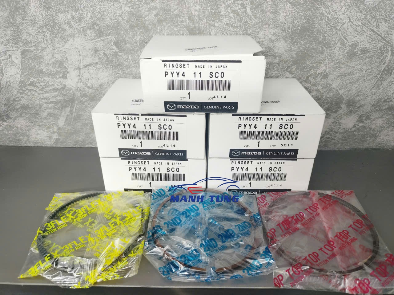 Xéc măng, Mazda 6, CX5, CX8 2.5 - PYY411SC0 - PYY111SC0