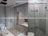 Cabin phòng tắm kính - cabin mở 180 độ