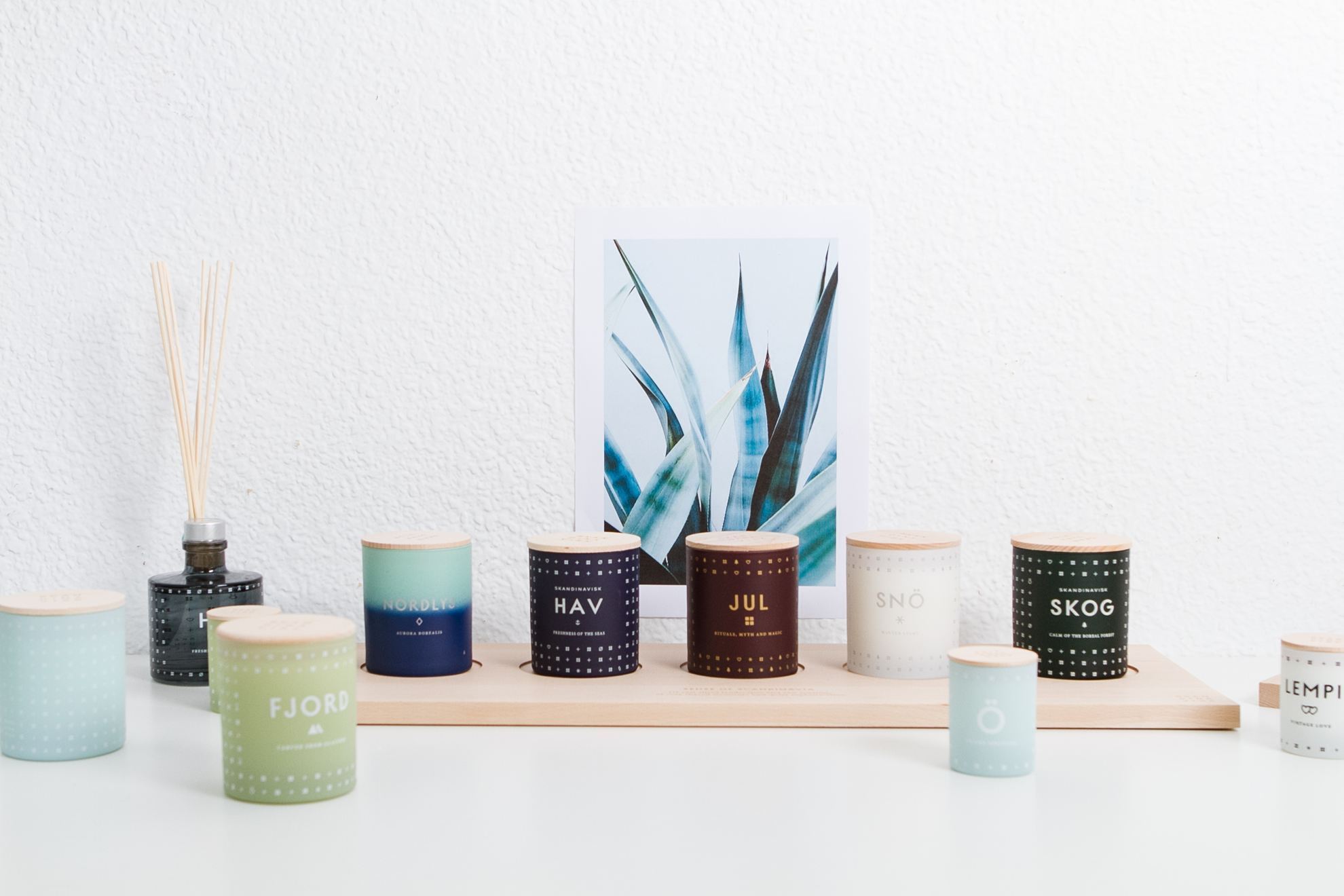 Nenmark skandinavisk fragrance candle fir